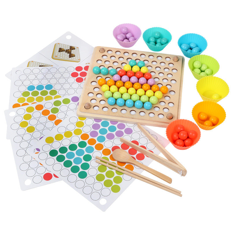 Houten Kleuren & Patronen Spel – Educatief Speelgoed