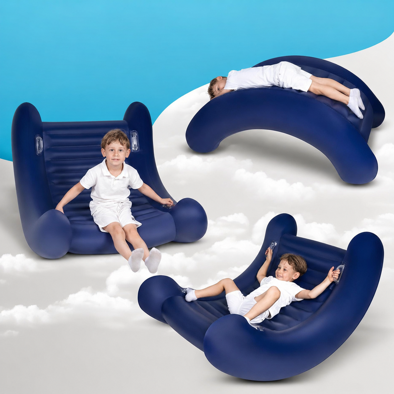 BOUNZI™ SwayNest : Sensorische wipstoel voor zachte beweging en rustmomenten