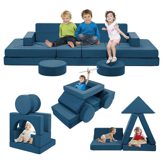 FlexiPlay Sofa – 22-delige Modulaire Speel- & Loungeset