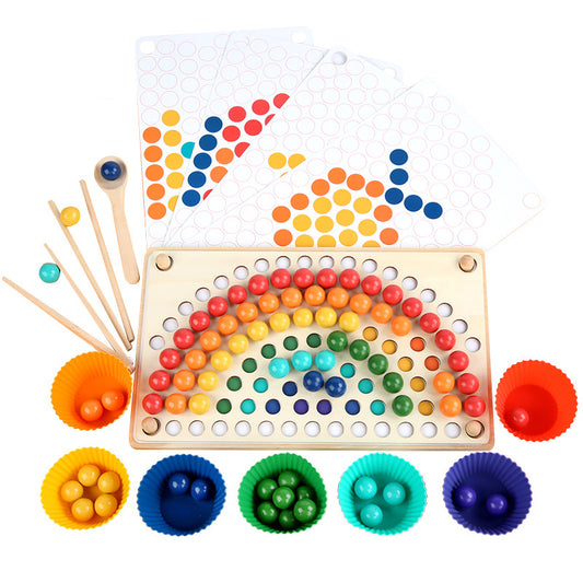 Houten Kleuren & Patronen Spel – Educatief Speelgoed