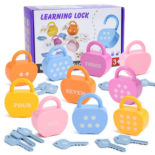 🔒 Learning Lock – Spelenderwijs leren met cijfers & kleuren! 🌈✨