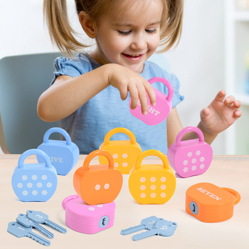 🔒 Learning Lock – Spelenderwijs leren met cijfers & kleuren! 🌈✨