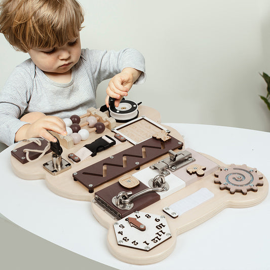 BusyBear Bord – Montessori Speel & Leerbord